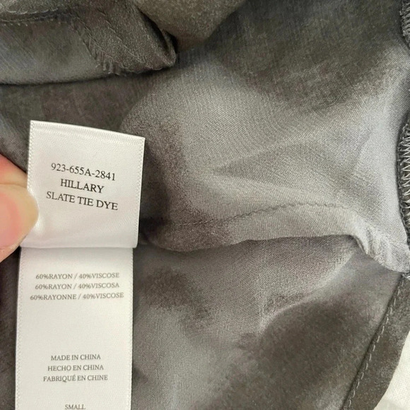 Rails Hillary Slate tie dye blouse - Picture 13 of 13